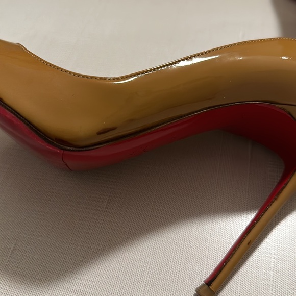 Christian Louboutin Corneille 100 Patent Heels - 38.5 | AUTHENTIC - Picture 5 of 9